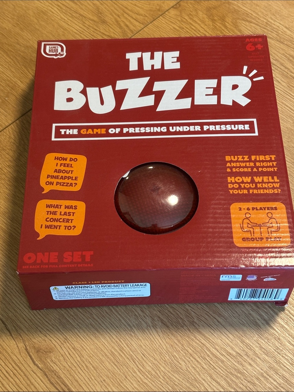 The Buzzer Party Game